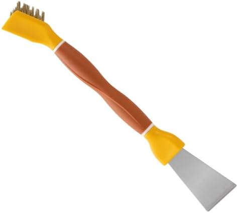 Healeved Bathroom Scrub Brush - Convenient stainless steel scrub brush for home cleaning