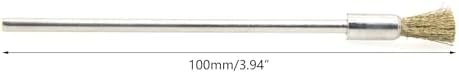 10-Piece Wire Brush Set for Drills Rust Dirt Removal