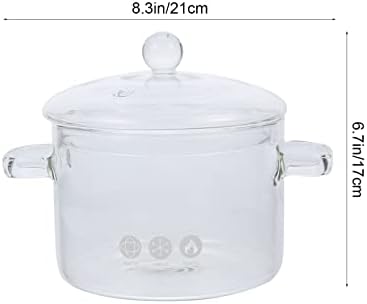 Hemoton Glass Stew Pot