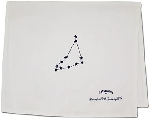 Catstudio Capricorn Astrology Hand Towels for Kitchen Bar Bathroom