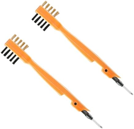 2-Piece Window Groove Cleaning Brush Set - Multi-Functional