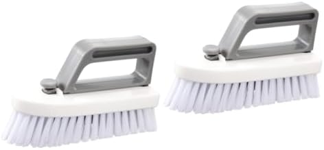 NOLITOY 2-Piece Crevice Grout Cleaning Brush Set