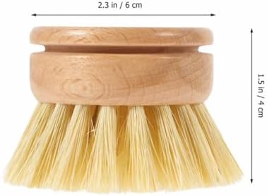 Compact Dish Brush for Scrubbing Dishes and Vegetables