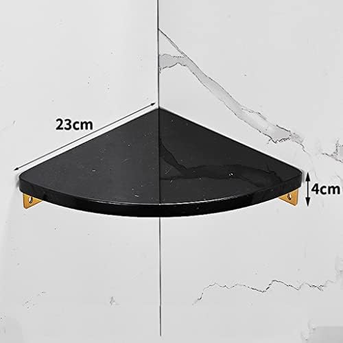 Stoned Black Marble Bathroom Towel Bar Set