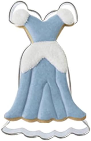 Large Size Wedding Dress Cookie Cutter 49 Inches Stainless Steel