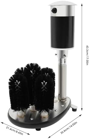 5-Brush Electric Glass Washer for Kitchen Use