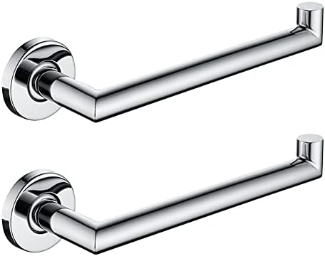 Stainless Steel Towel Rail for Bathroom Wall-Mounted 2 Pieces