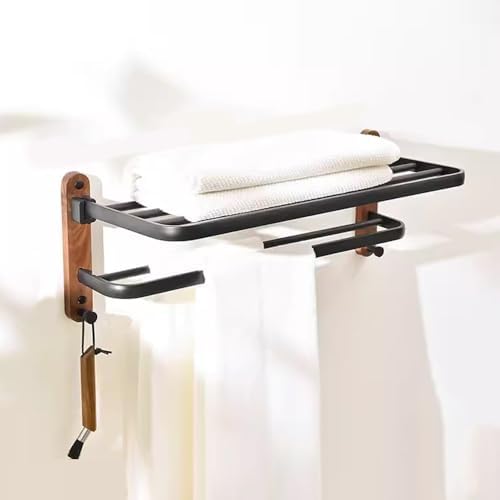 FOLDABLE towel rack with bars for the bathroom