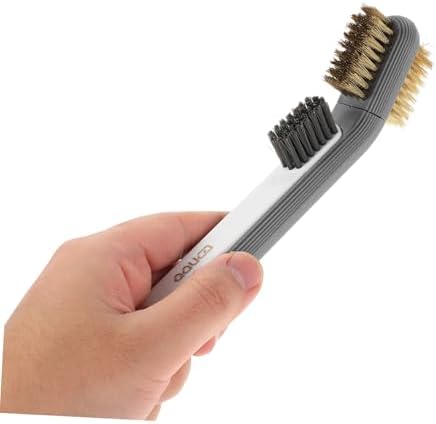 Efficient Oil Removal Brush with Dual Heads for Stove and Range