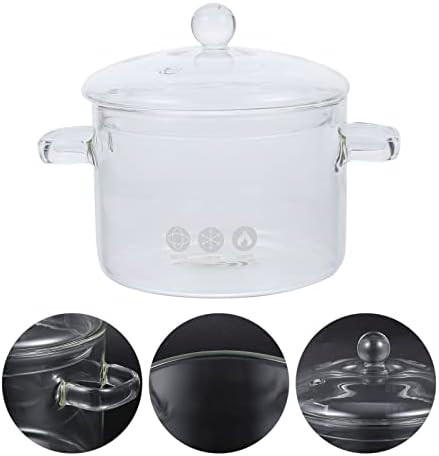 Hemoton Glass Stew Pot