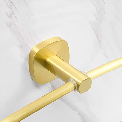 Wall-Mounted Gold-Alphabet Towel Holder
