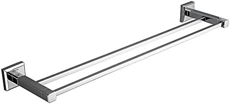 Double Towel Holder Hooks Towel Rail Rack