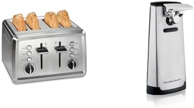Hamilton Beach 4-Slice ToasterExtra-Wide SlotsDelicious Cheesy Slices