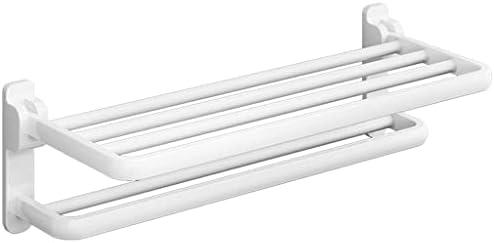 BOCbco Wall Mounted Towel Holder with Double Rail 50Cm