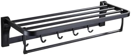 Bathroom Towel Rack Aluminum Towel Holder ANNBKA L 60x12x18cm