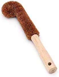 Ankexin Kitchen Coconut Fiber Cleaning Brush with Wooden Handle