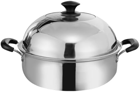 AIZYR 2 Tier Steamer Pot 34cm Stainless Steel