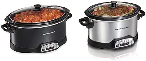 Hamilton Beach 7 Quart Programmable Slow Cooker Bundle
