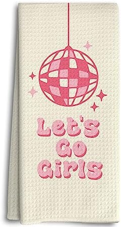 Dwept Pink Kitchen Towels