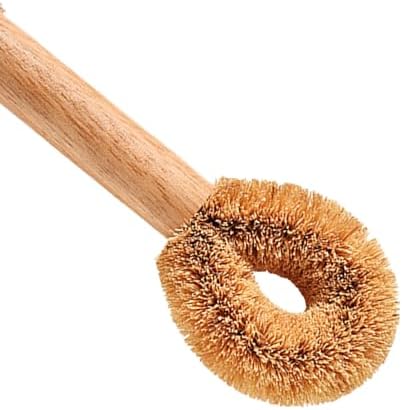 Efficient Wooden Dish Brush for Kitchen Cleaning
