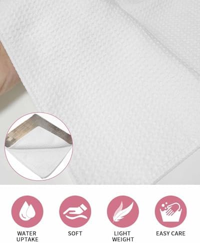 Habtucy Ombre Brown 3-Piece Kitchen Towels