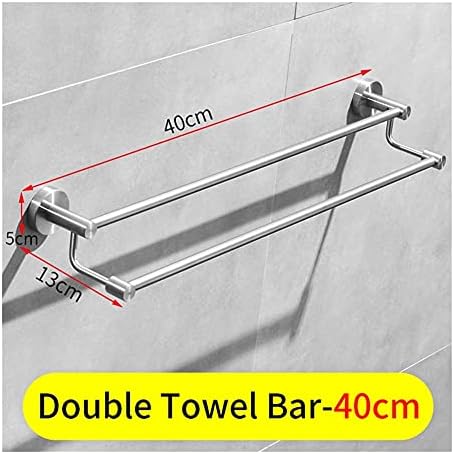 Sturdy Stainless Steel Towel Rail for Bathroom 40Cm