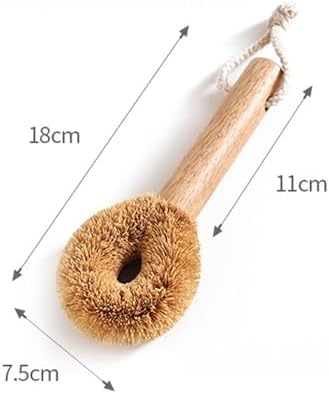 Efficient Wooden Dish Brush for Kitchen Cleaning