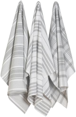 Now Designs Jumbo Pure Kitchen Towel Set 3 x London Grey
