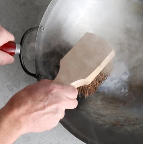 Soro Essentials 8 Wok Pot Brush Safe Natural Durable