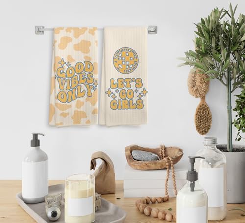 Fun Playful Girls Kitchen Towels Set