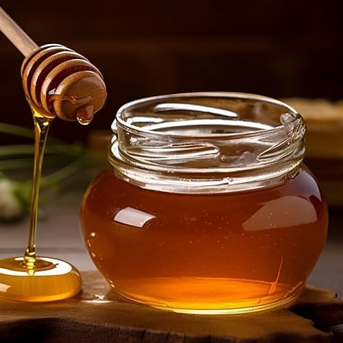 48-Piece 4 oz Clear Plastic Mason Jars Gold
