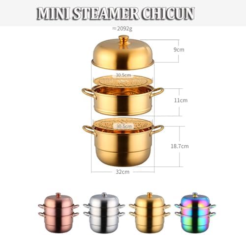 Double Layer Steam Pot Steel