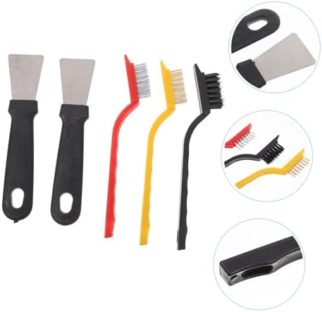 Ipetboom 2 Sets Crevice Brush Set for Kitchen and Bathroom Cleaning