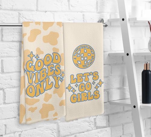 Fun Playful Girls Kitchen Towels Set