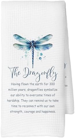 Dragonfly Entomology Kitchen Towels