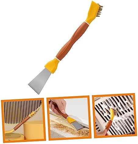 Healeved Bathroom Scrub Brush - Convenient stainless steel scrub brush for home cleaning
