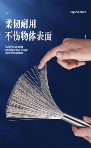 Stainless Steel Pot Brush Kitchen Cleaning Tool