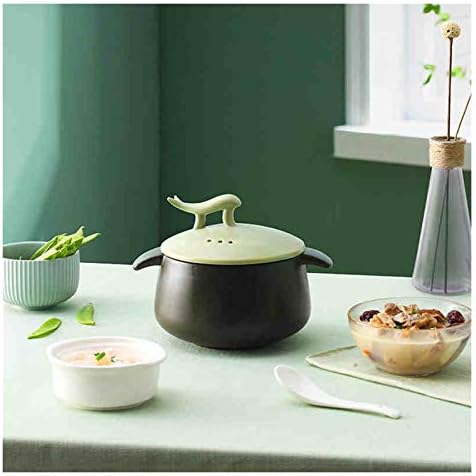 SISWIM 15L Ceramic Stockpot with Lid
