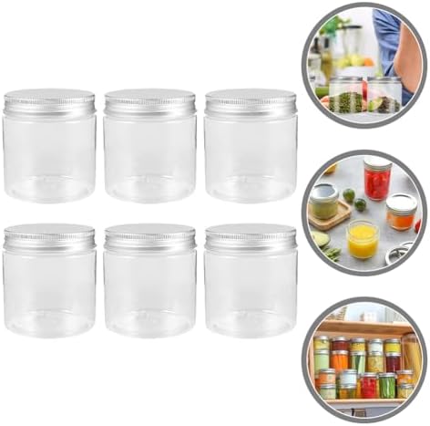 6Pcs Small Mason Jars 250ml