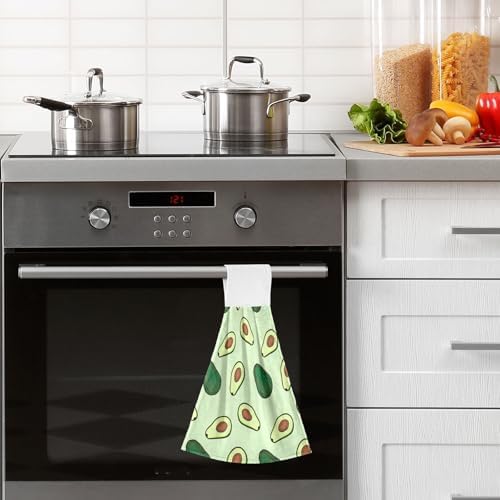 Green Avocados Hanging Kitchen Towels