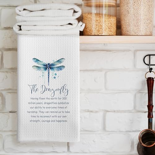 Dragonfly Entomology Kitchen Towels