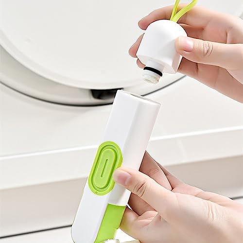Multi-Functional Long-Handle Liquid-Filled Cleaning Brush for Kitchen Cleaning