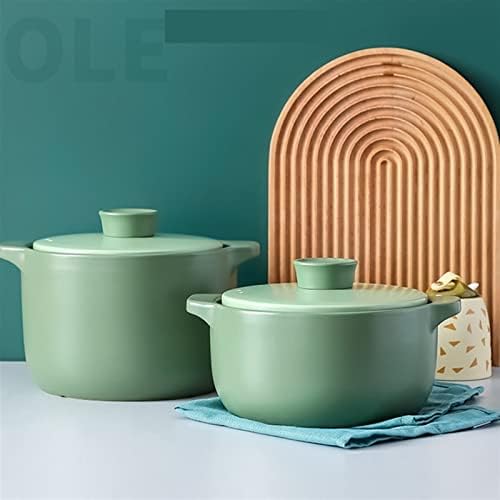 CTXDLKStem-Casserole Pot Ceramic Non-Stick Cookware with Lid Kitchen Accessory