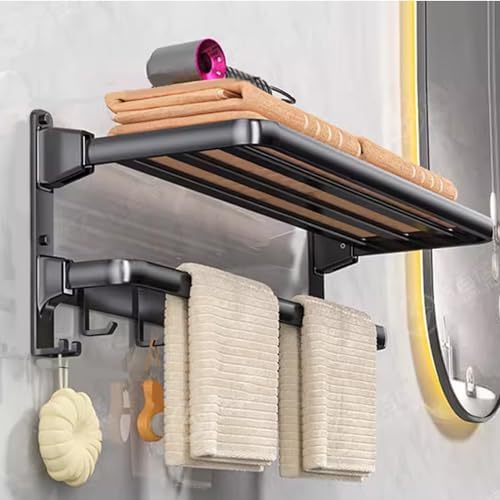 Durable Wall-Mounted Towel Holder