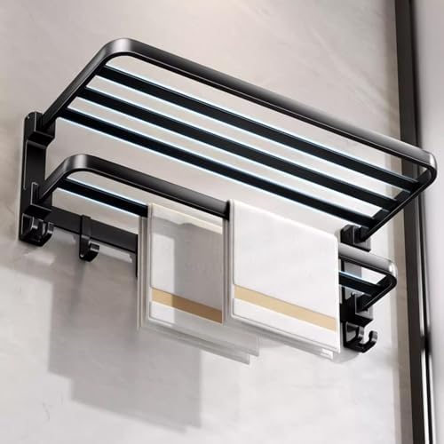 Spacious Aluminum Towel Rack