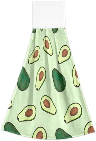 Green Avocados Hanging Kitchen Towels