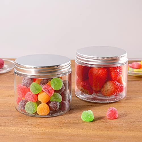 Mini Mason Jars 6-Pack Sealed Lids and Labels for DIY
