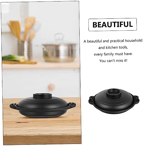 Thermal pot with non-stick coating and lid