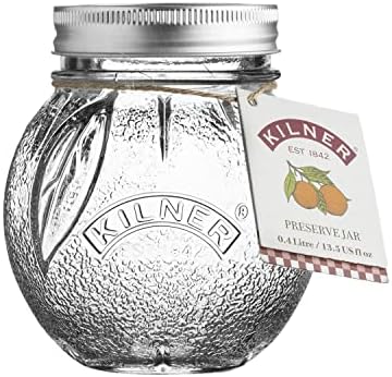 Stylish Orange Jar for Preserves