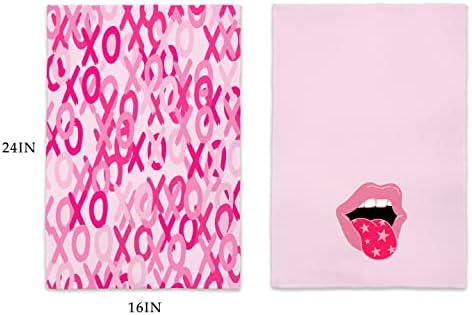 QODUNG Preppy Glitter Kitchen Towels